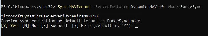 sync-NAVTenant