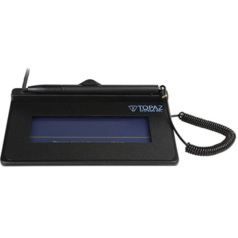 Topaz SigLite T-S460 Electronic Signature Capture Pad T-S460-HSB-R