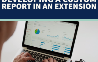 Developing a Custom Report in an Extension