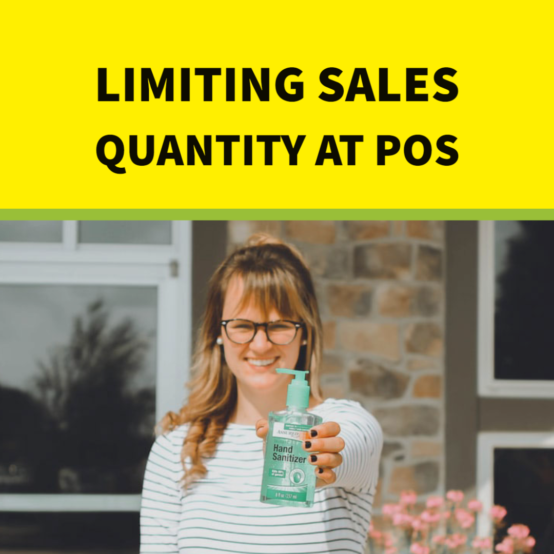 Limiting Sales Qty
