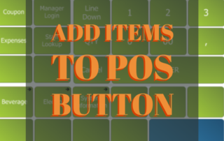 Add Items to POS Button