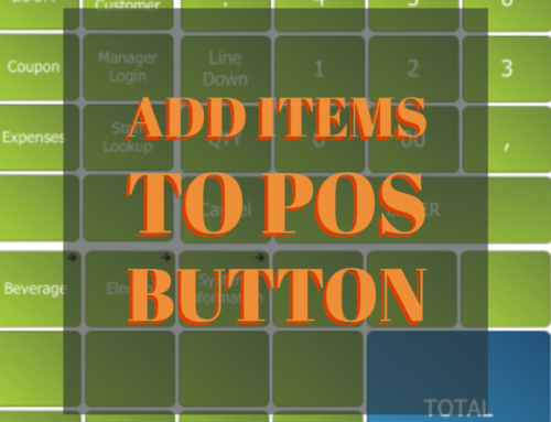 Add Item to POS Button using PLU_K Command