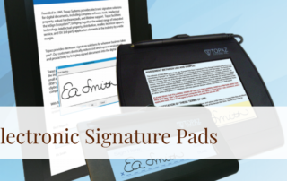 Topaz Electronic Signature Pads