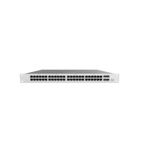 Meraki MS120-48LP Ethernet Switch - 48 Ports - Manageable - 2 Layer Supported - Modular - Twisted Pair, Optical Fiber