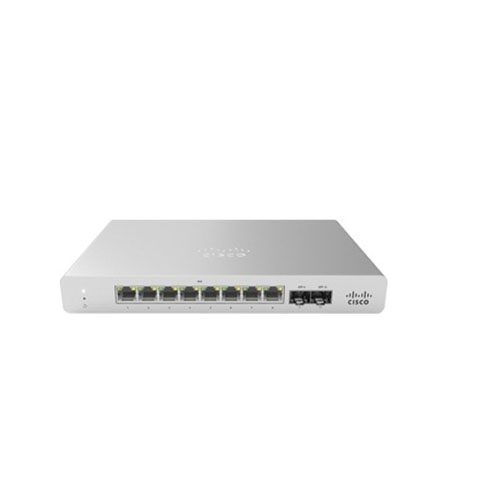 Meraki MS120-8FP 1G L2 Cloud Managed 8x GigE 127W PoE Switch - 8 Ports - Manageable - 2 Layer Supported - Modular - Twisted Pair, Optical Fiber - Wall Mountable, Desktop - Lifetime Limited Warranty CLOUD MNGD 8X GIGE 127W POE SWITCH