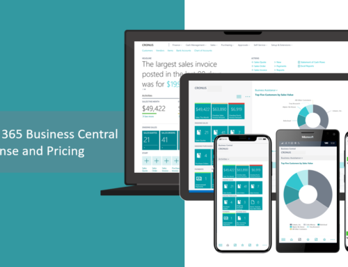 Dynamics 365 Business Central License and Pricing