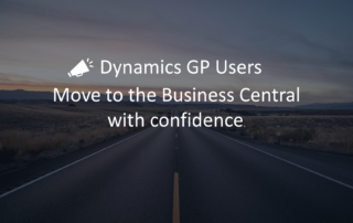 Microsoft Dynamics GP to Business Central.