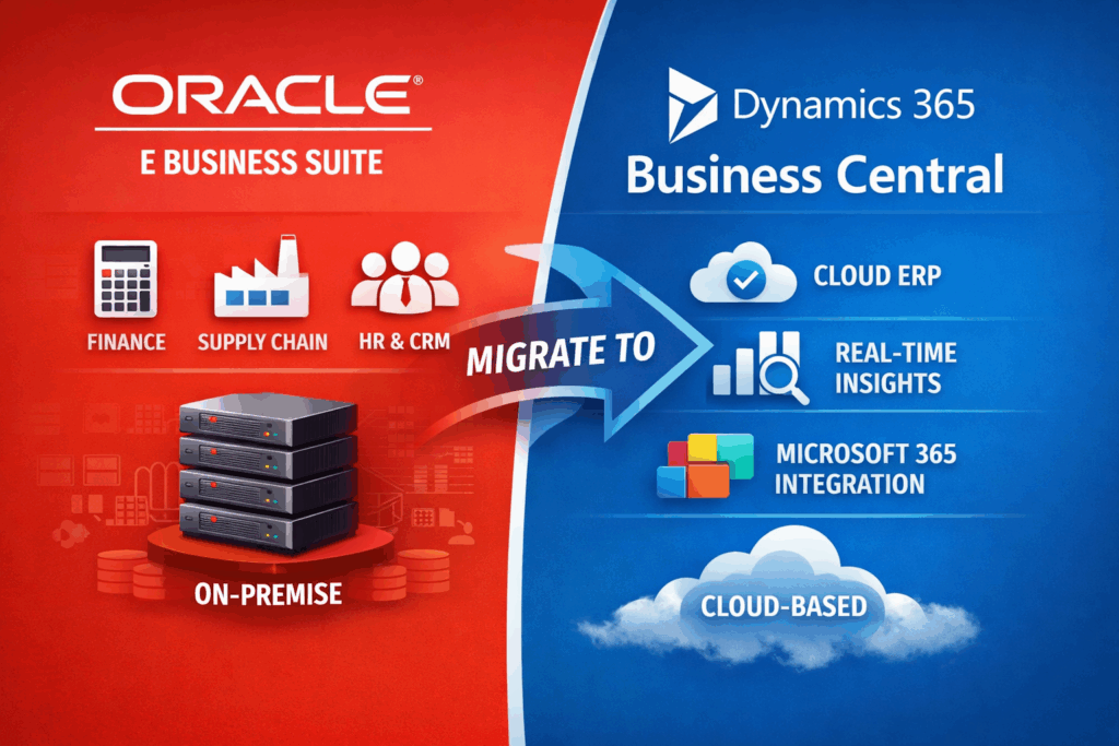 Oracle to Business Central