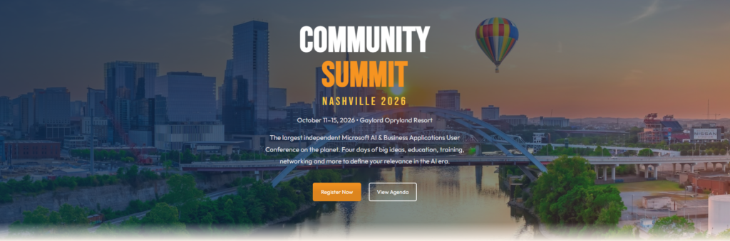 Community Summit 2026